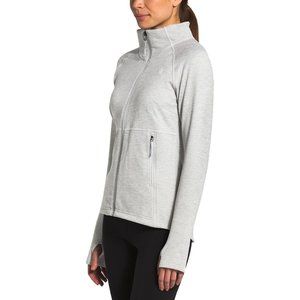 The North Face Canyonlands Full-Zip Fleece Jacket, Womens Size Medium, Gray